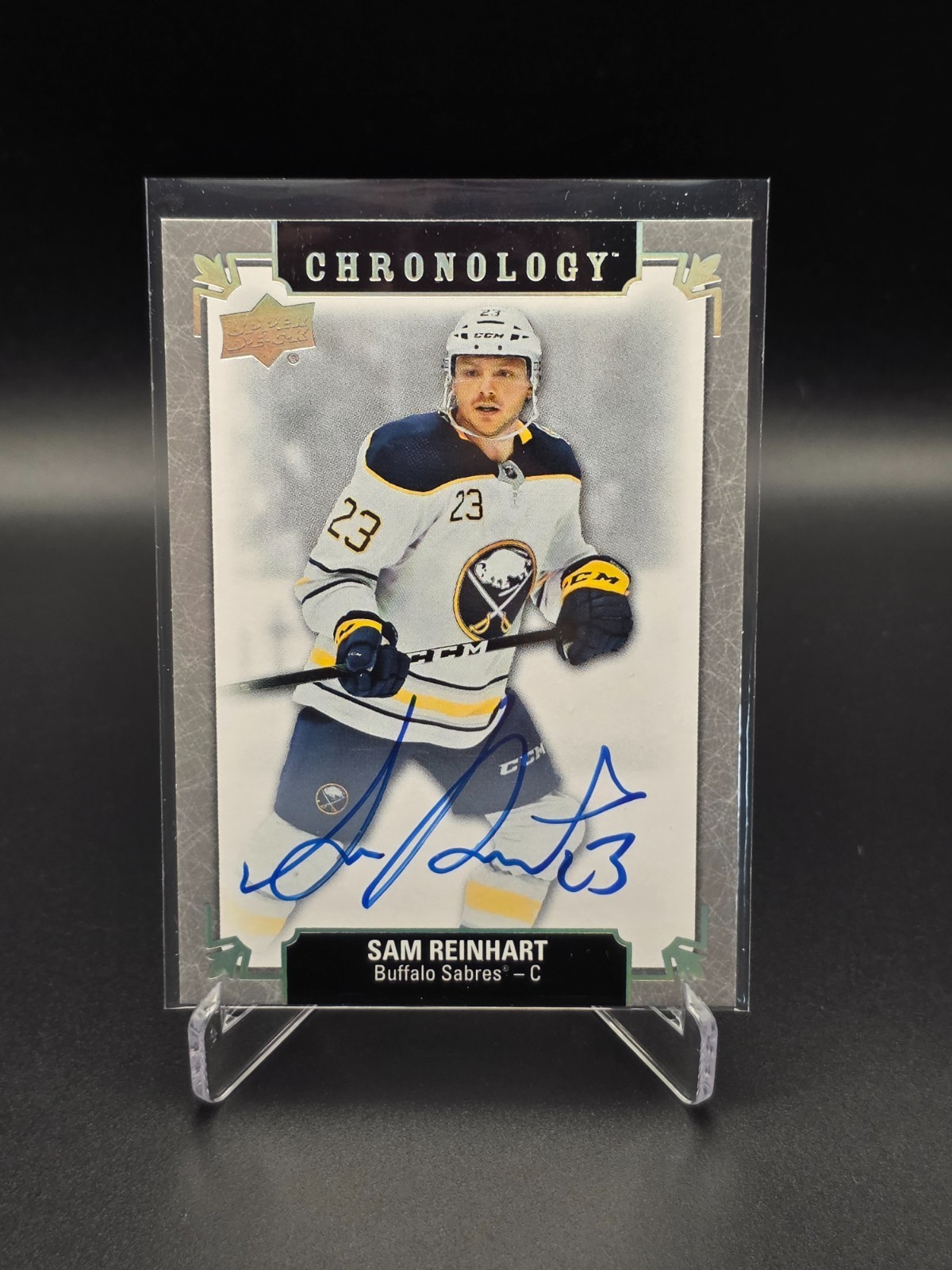 2019-20 Upper Deck Chronology Franchise History Sam Reinhart #FH-BU-SR Auto