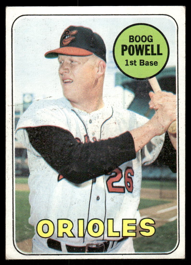 1969 Topps #15 Boog Powell – FAIR