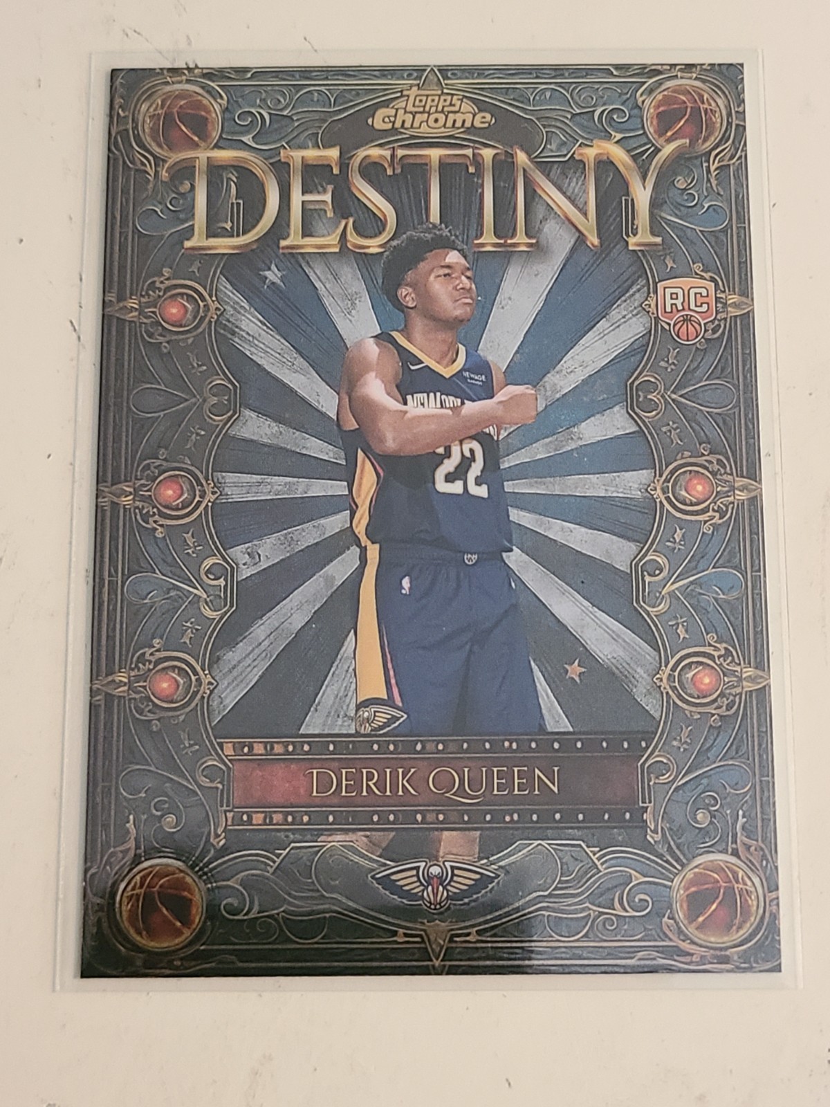 2025-26 Topps Chrome – Destiny Derik Queen #D-25 (RC)