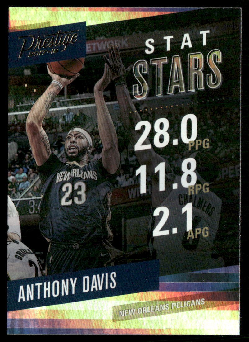 2017-18 Panini Prestige #3 Anthony Davis Stat Stars