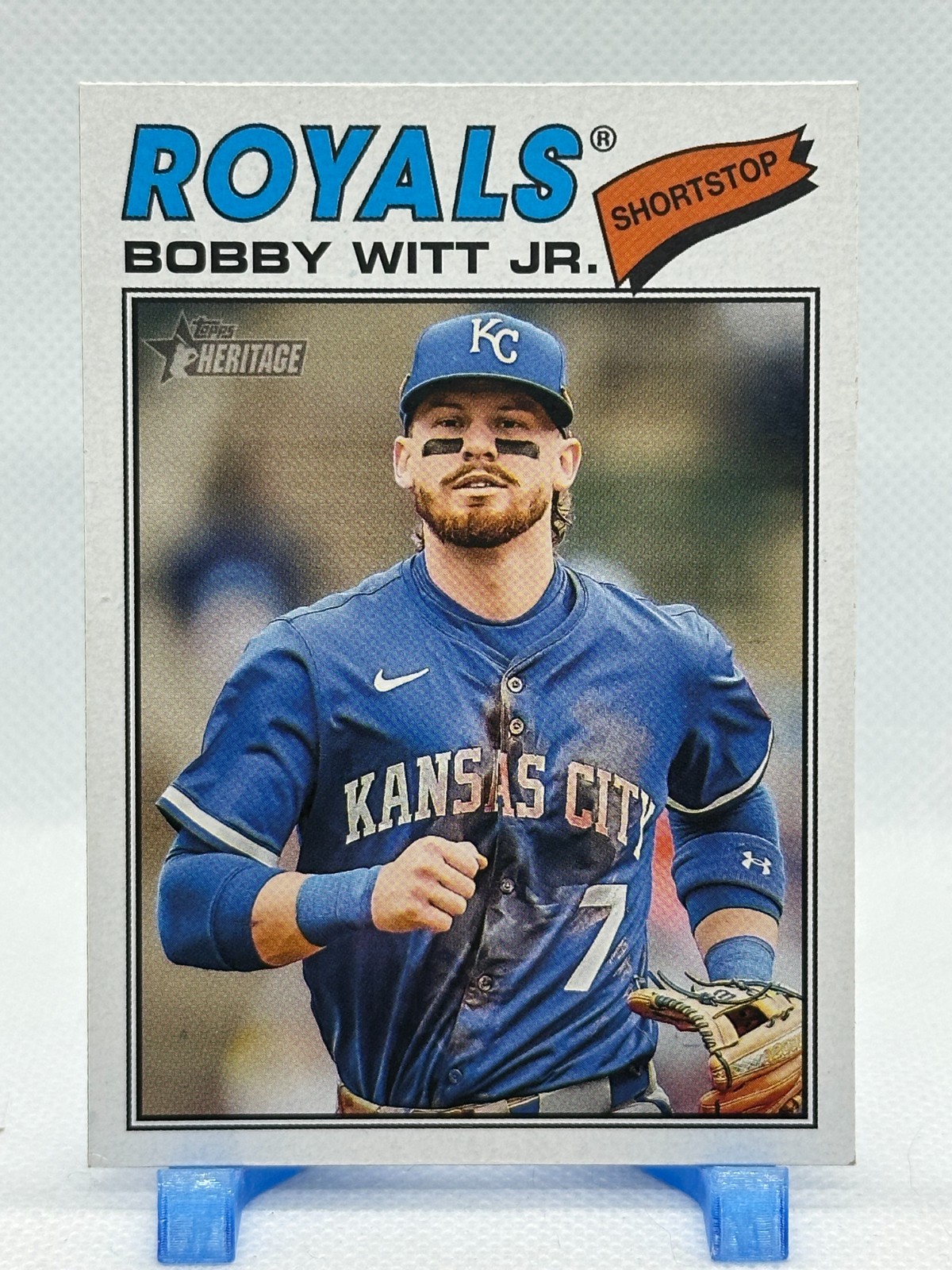Bobby Witt Jr. 2026 Topps Heritage #160 – Kansas City Royals