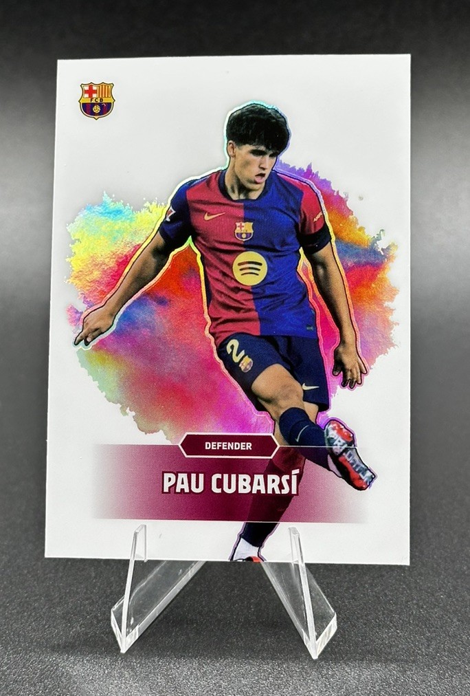 Pau Cubarsi 2024-25 FC Barcelona Team Set Color Blast 35/60