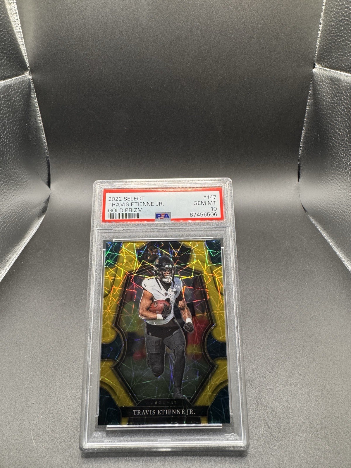 2022 Panini Select – Premier Level Travis Etienne Gold Prizm 1/10 FOP🔥🔥🔥
