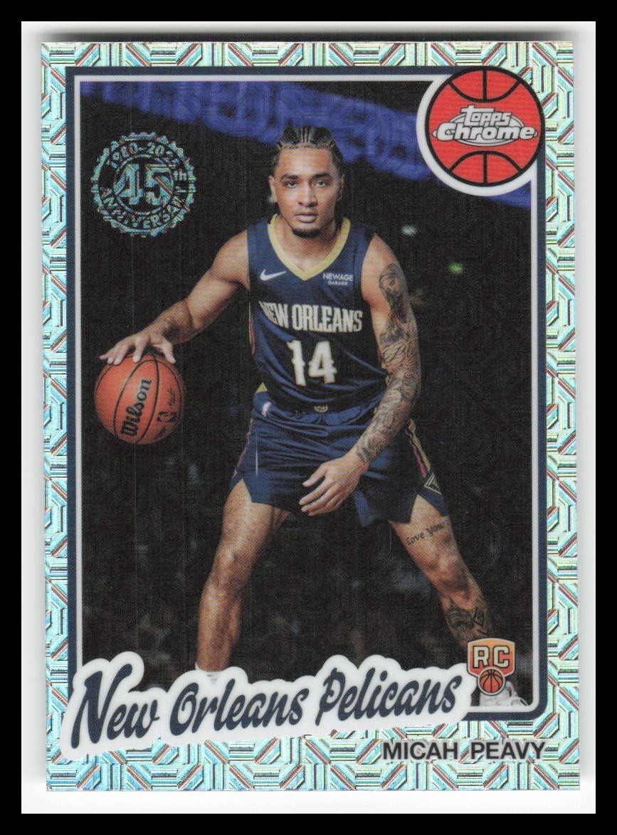 2025-26 Topps ’80-81 Topps Chrome #TCMP Micah Peavy