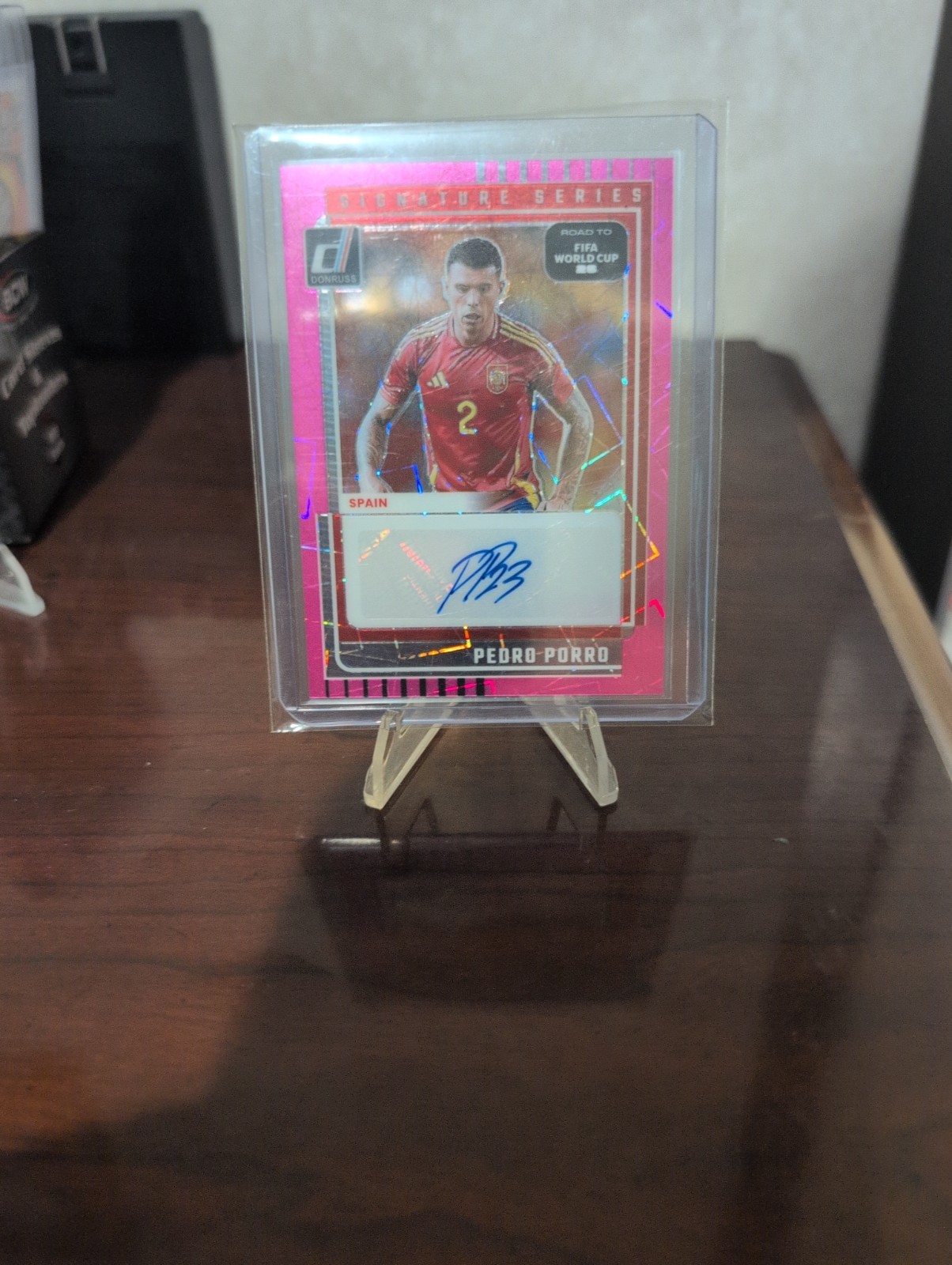 2025-26 Panini Donruss Road to Fifa World Cup – Signature Series Pedro Porro…