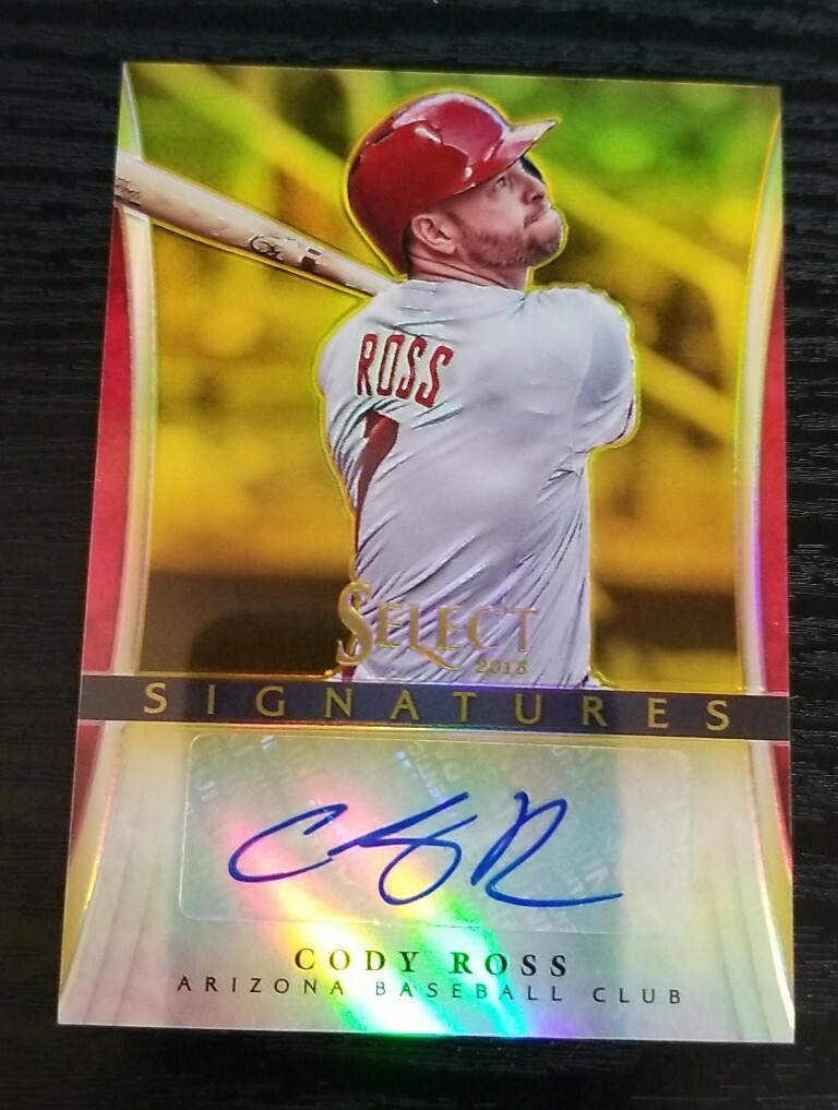 2013 Select Signatures Gold Cody Ross Auto /10