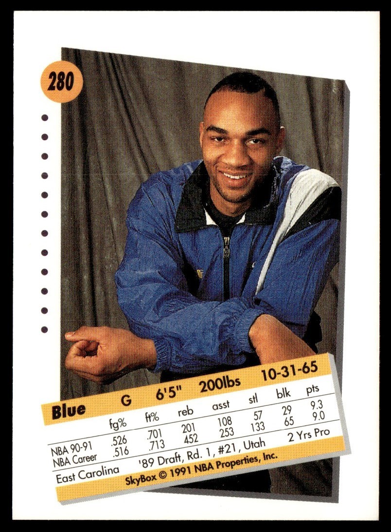 1991-92 SkyBox Theodore Edwards #280