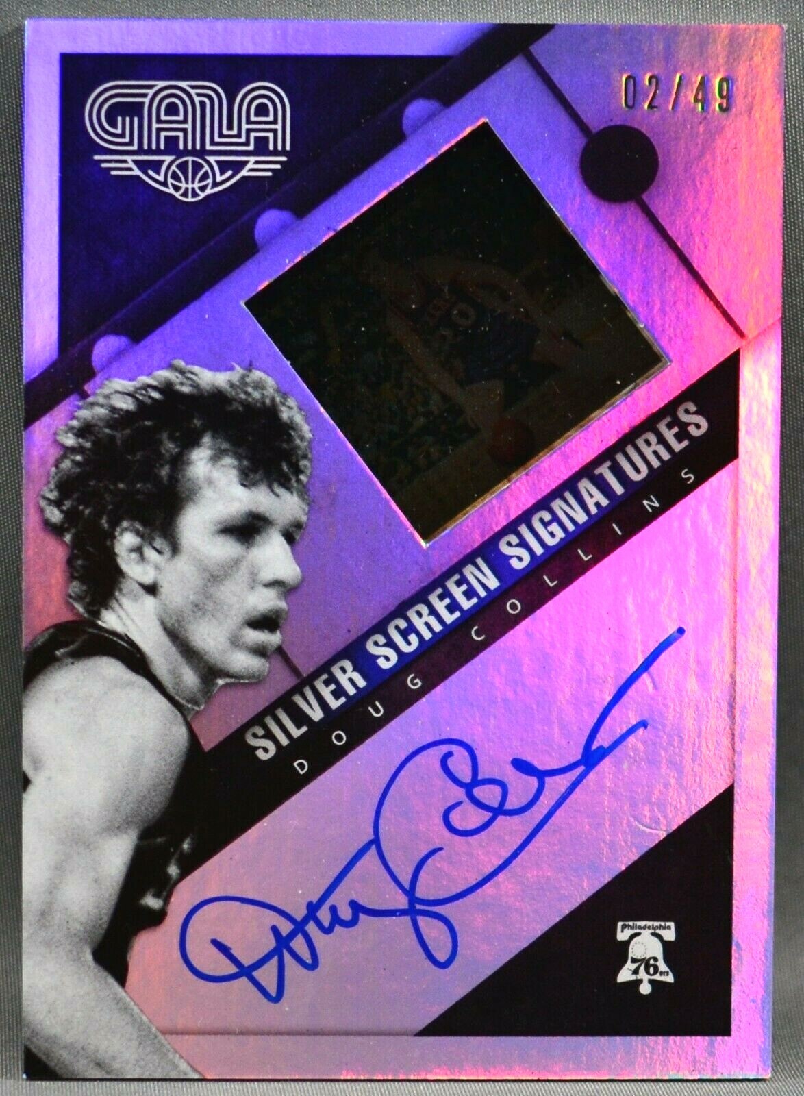 2014-15 Panini Gala Doug Collins SILVER SCREEN SIGNATURES AUTO #2/49 14 #SS-DCO