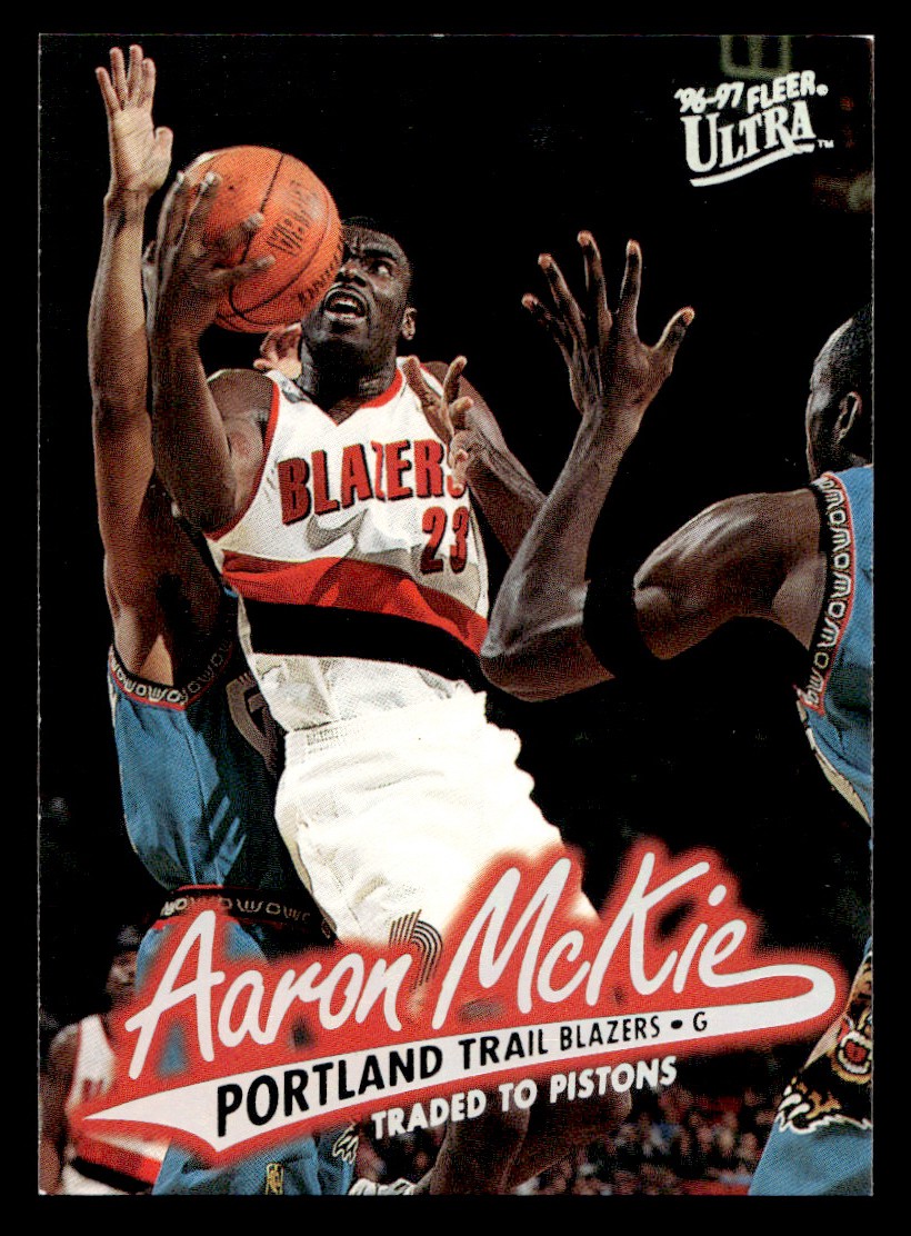 1996-97 Fleer Ultra – Aaron McKie #236 Basketball Sports Card Raw Trading Card
