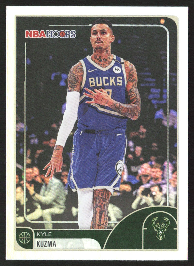 2025-26 NBA Hoops Topps Kyle Kuzma Milwaukee Bucks #184
