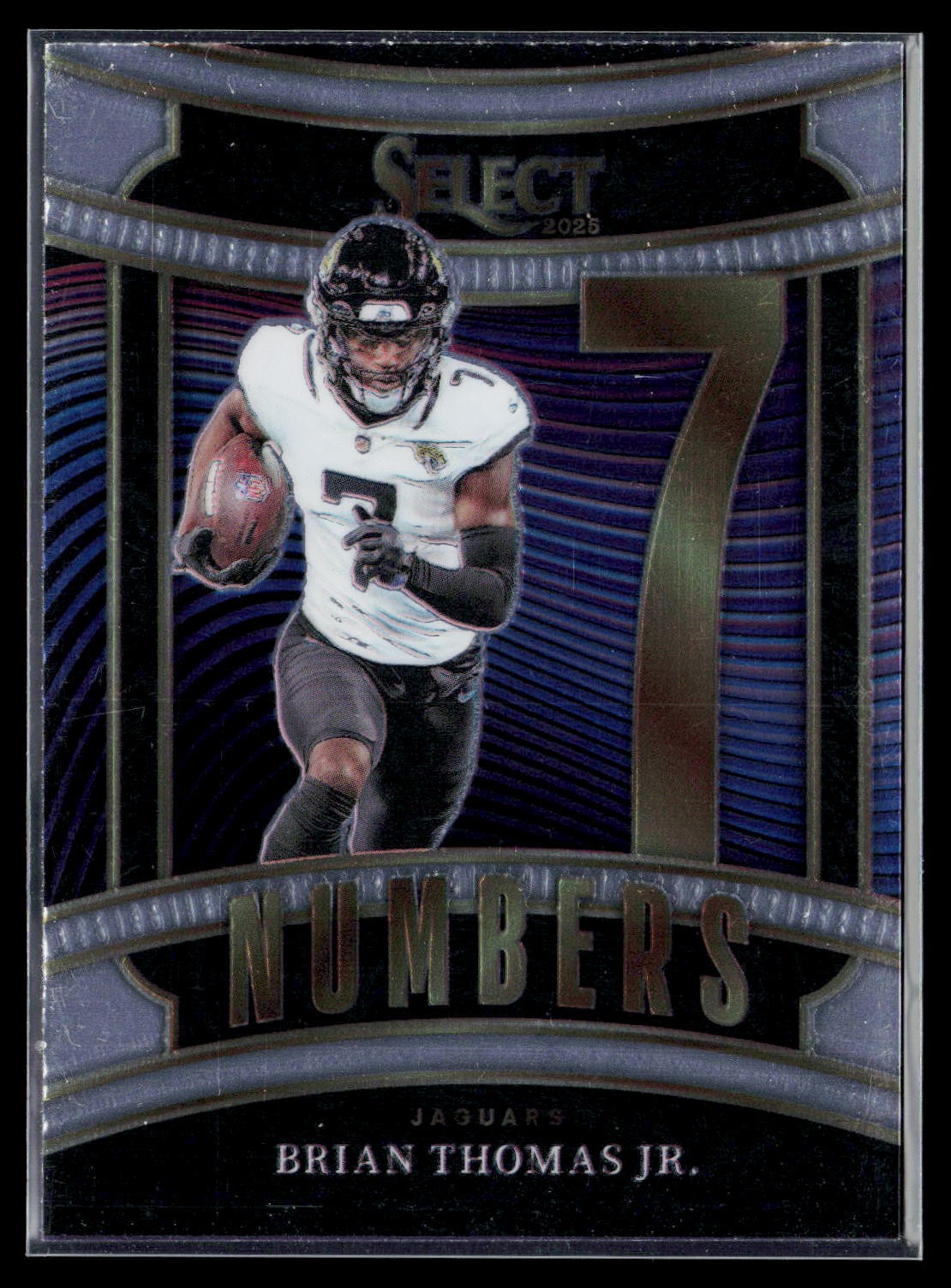2025 Panini Select BRIAN THOMAS JR. Numbers #9 Jacksonville Jaguars