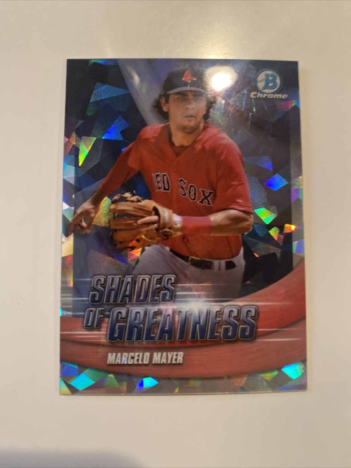 2022 Bowman Chrome Shades of Greatness Marcelo Mayer SG-5 Atomic /150