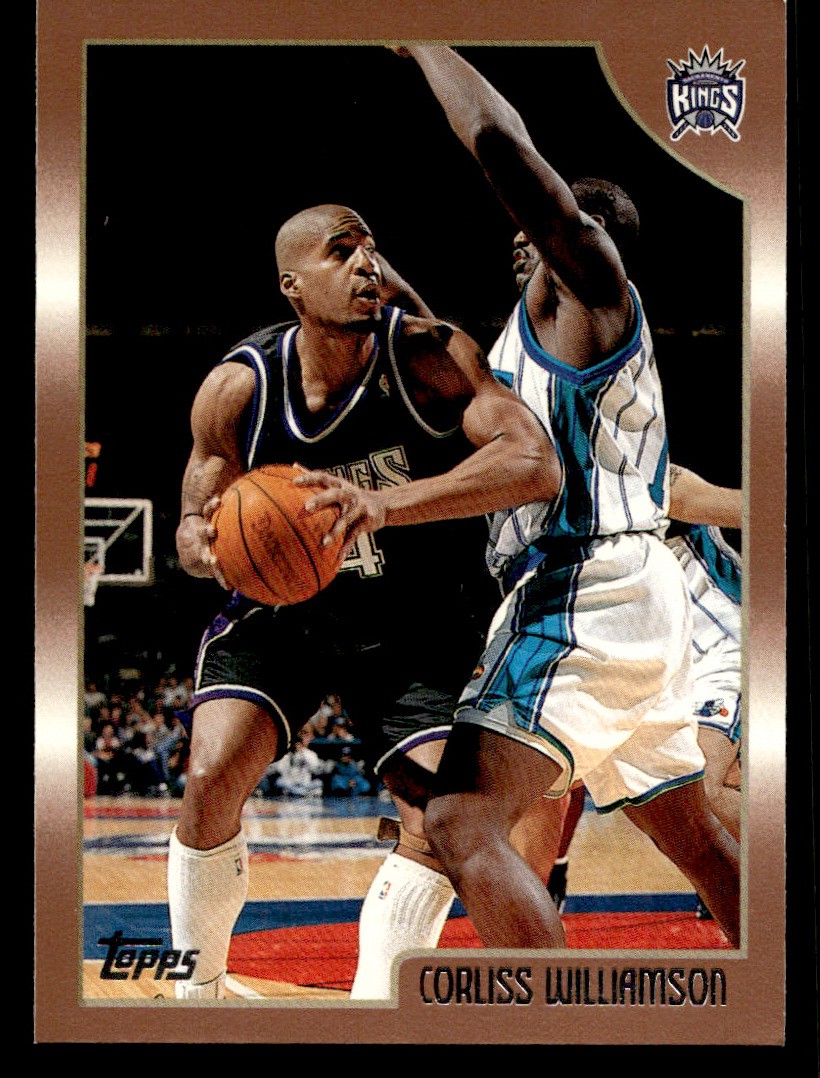 1998-99 Topps – Corliss Williamson #106 Basketball Sports Card Raw Trading Card