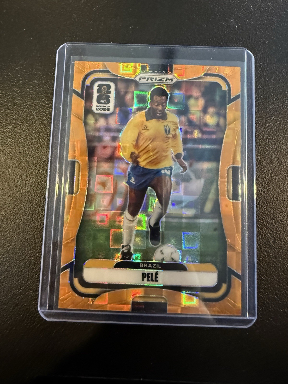 2026 Prizm World Cup Soccer Orange Pandora Pele /215