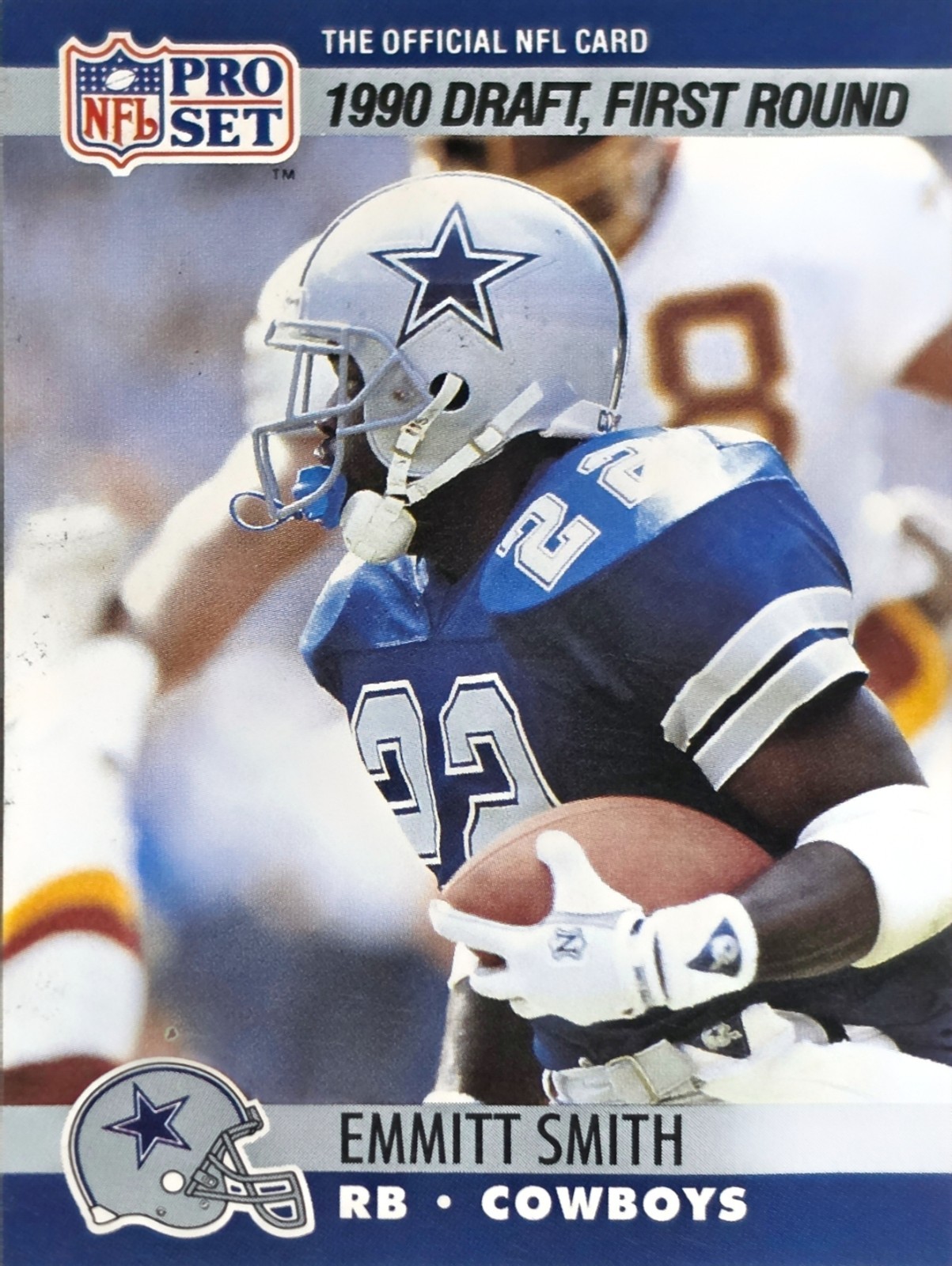 1990 Pro Set – Draft Emmitt Smith #685 (RC)