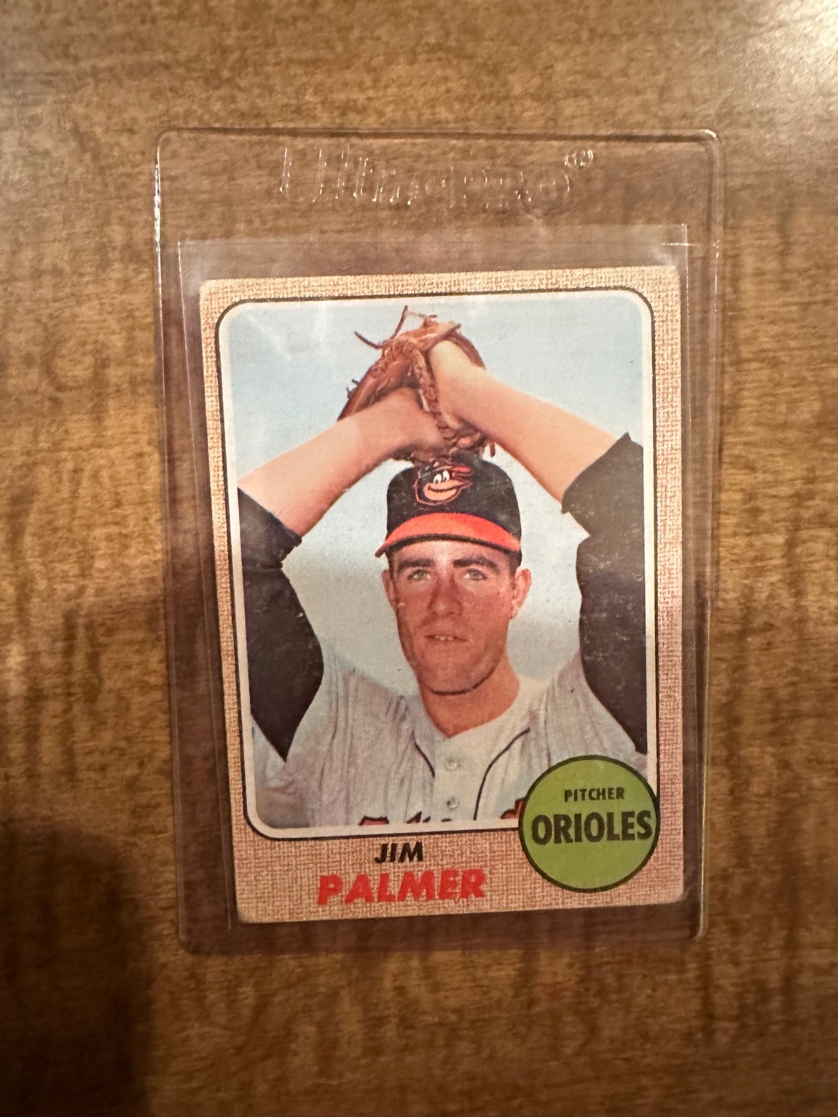 Jim Palmer Topps 1968 #575 Baltimore Orioles