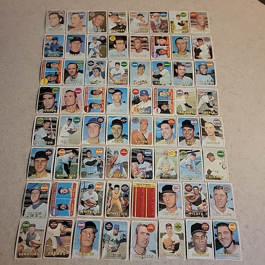 1969 Topps Baseball Your Choice