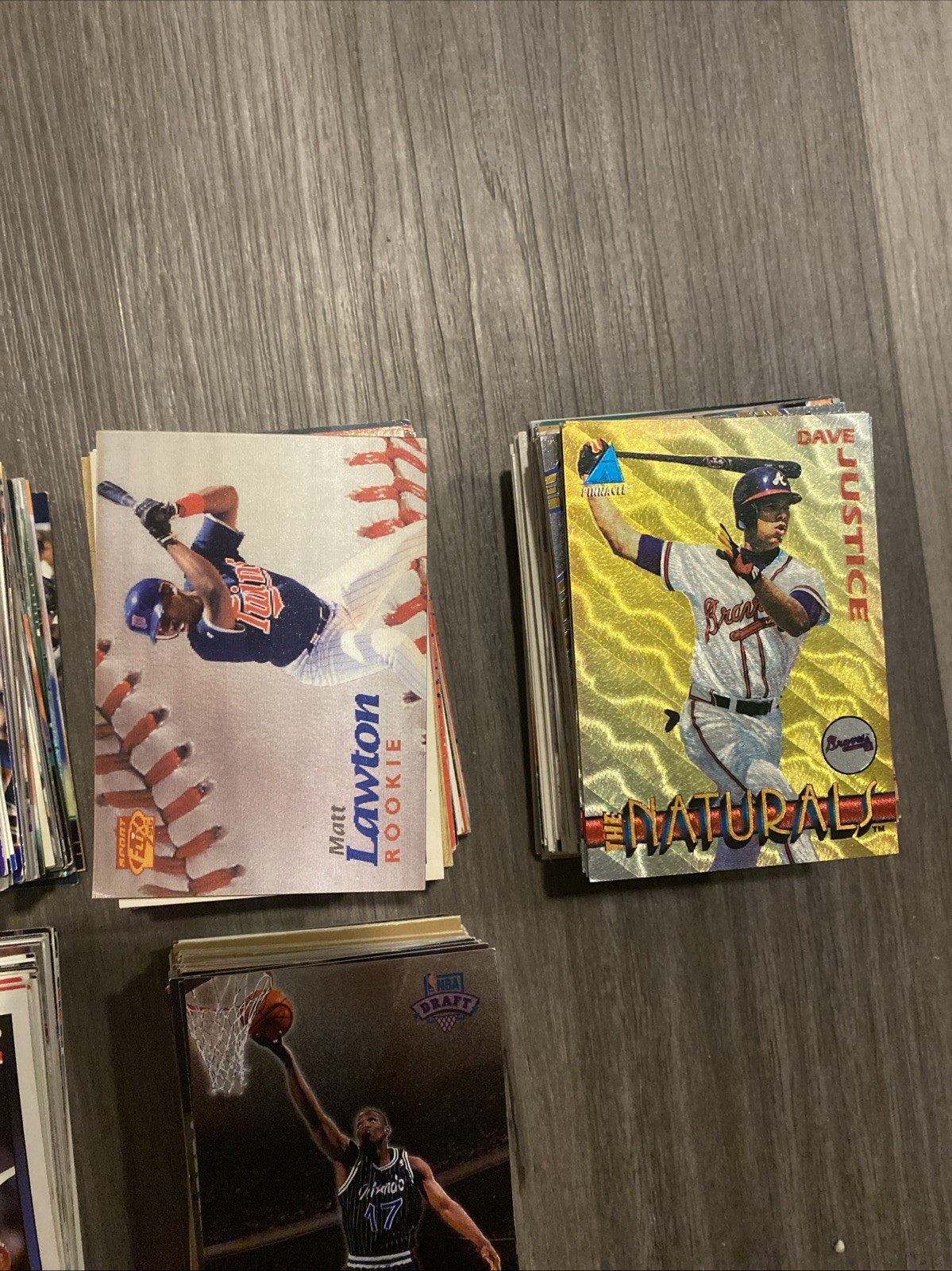 80s N 90s Mix of Sports Cards Baseball Football Basketball Hockey Over 400 Cards