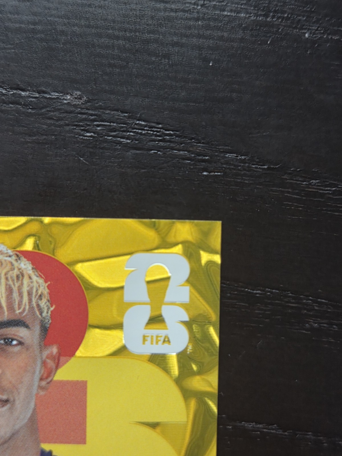 Lamine Yamal #ESP 15 Panini FIFA World Cup 2026 GOLD Sticker — Exclusive Edition