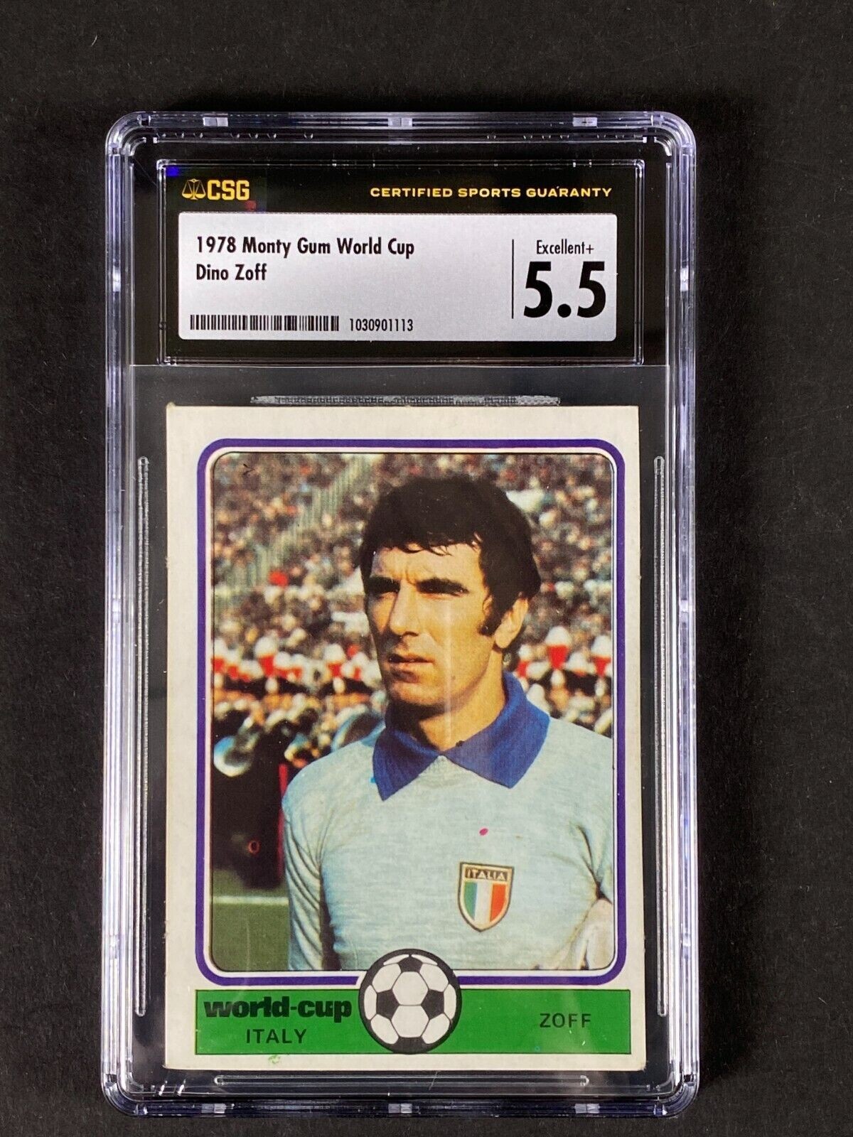 Monty Gum Coppa del Mondo 1978 – Dino Zoff – CSG 5.5