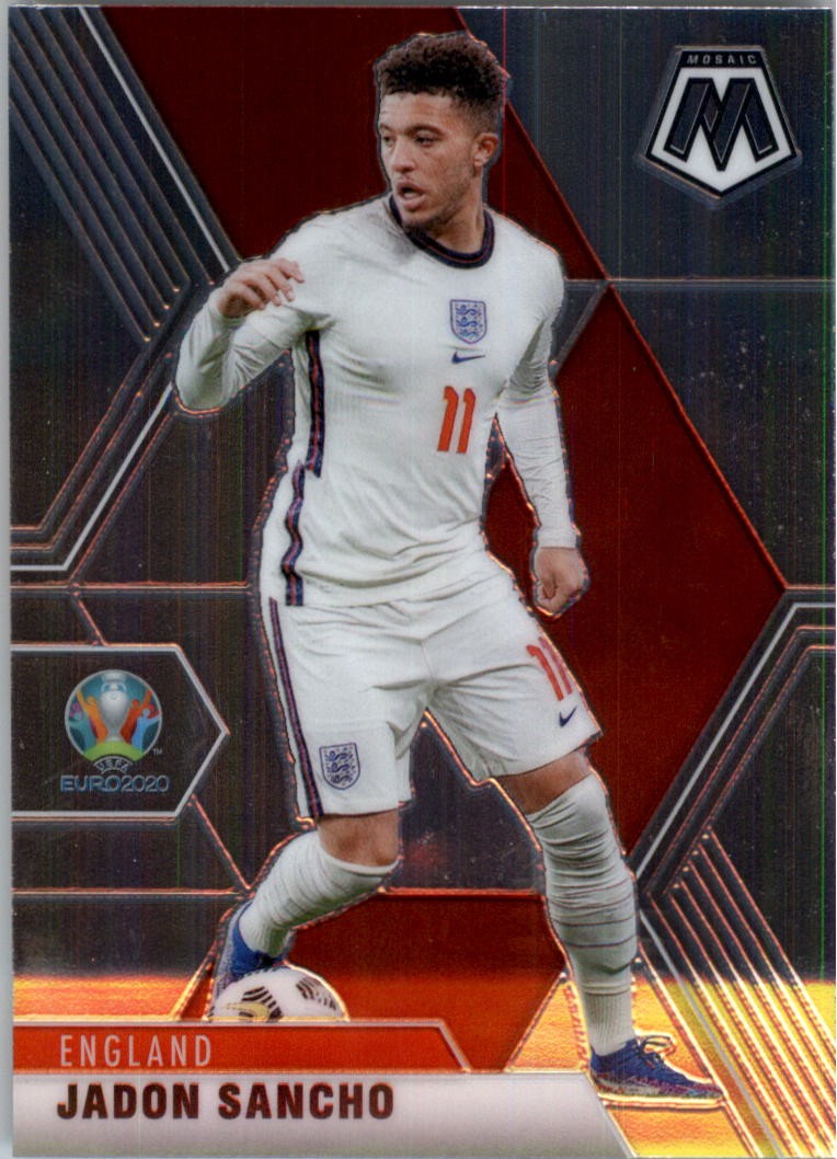 2020-21 Panini Mosaic UEFA Euro #110 Jadon Sancho – SCR