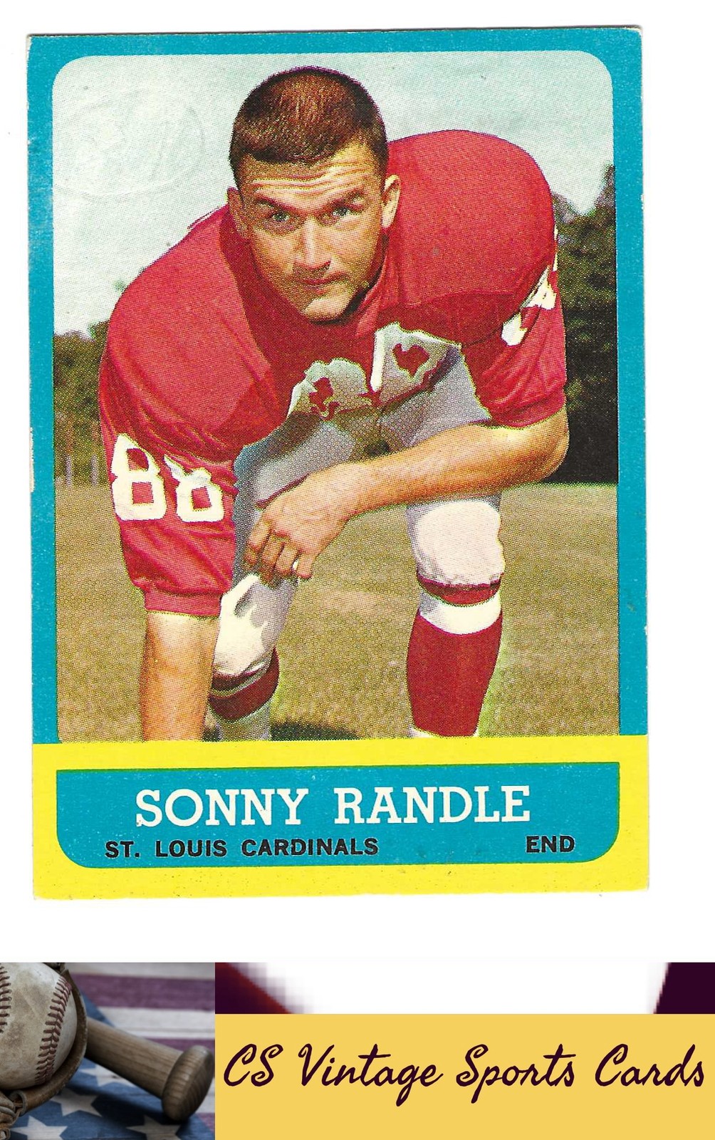 1963 Topps #149 Sonny Randle MK