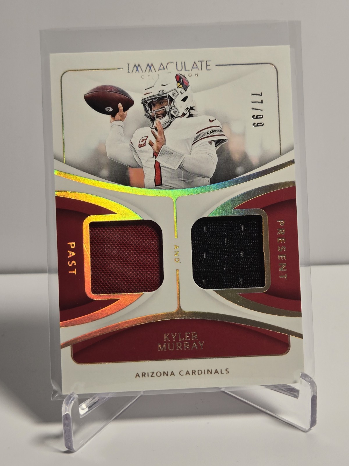 2024 Panini Immaculate Collection – Past and Present Materials Kyler Murray /99