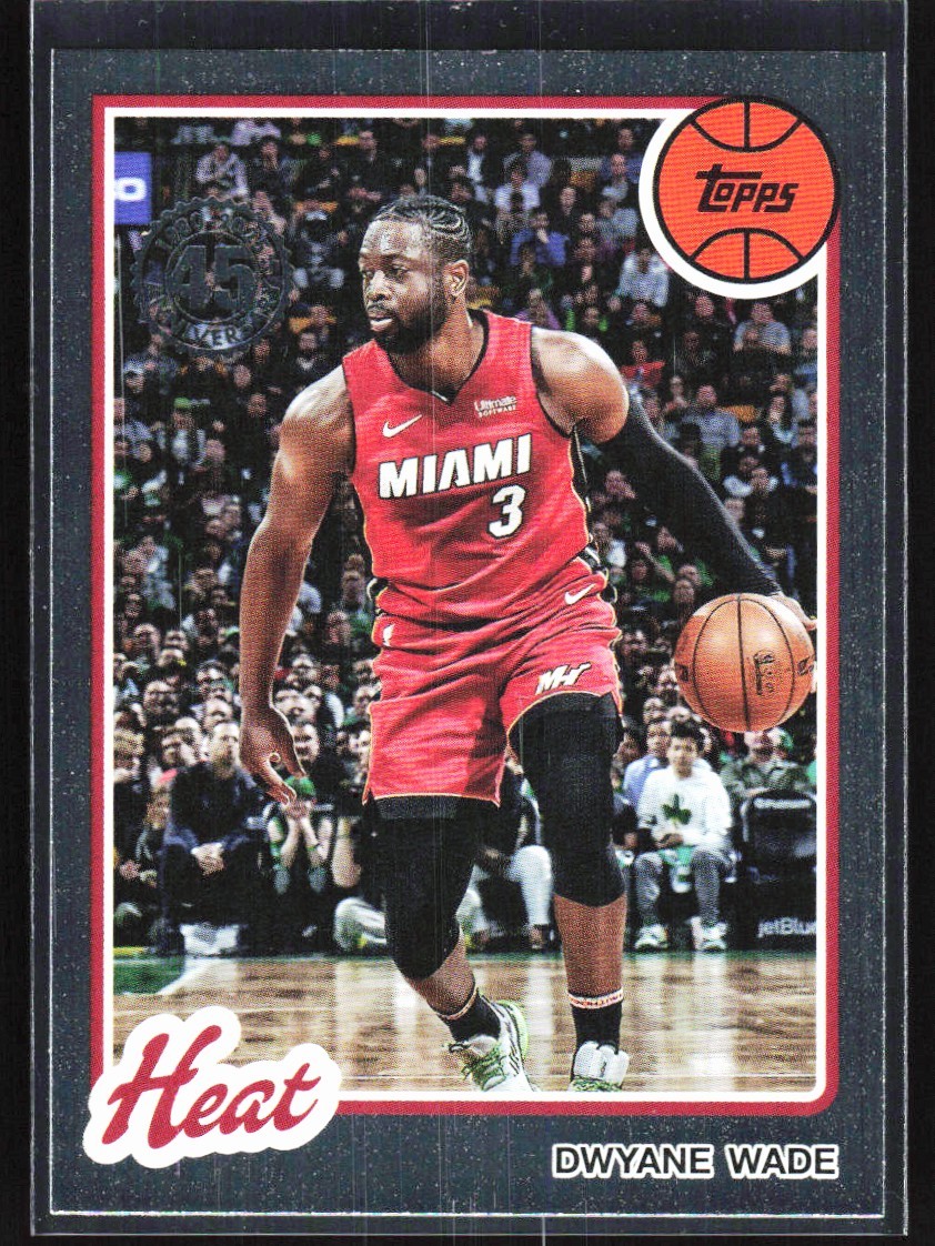 2025-26 TOPPS BASKETBALL 1980-81 DWYANE WADE MIAMI HEAT #80BK-5