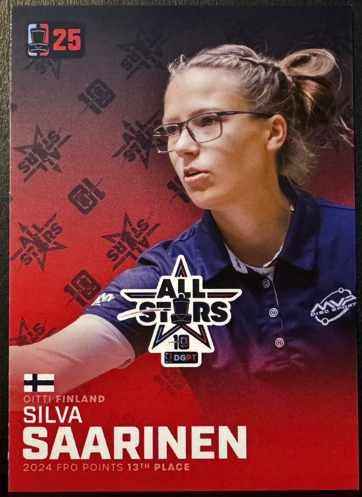 2025 DGPT Disc Golf Pro Tour All-Stars Silva Saarinen AS9