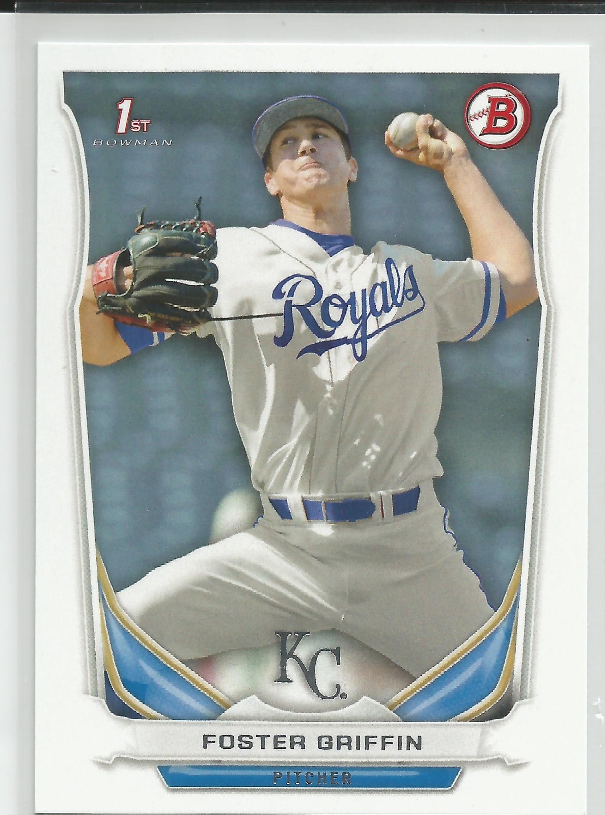 Foster Griffin Kansas City Royals 2014 Bowman Draft Card