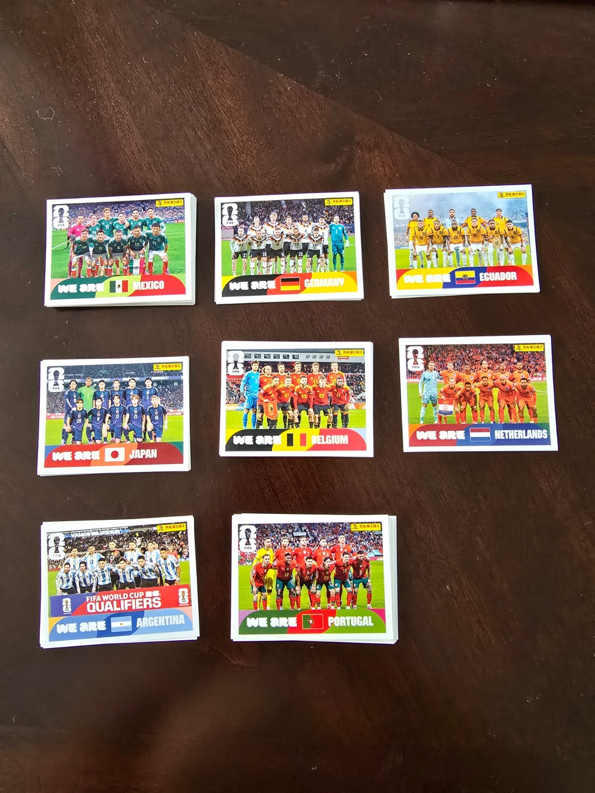2026 PANINI FIFA WORLD CUP STICKERS 10 REGULAR STICKERS FOR $9.50