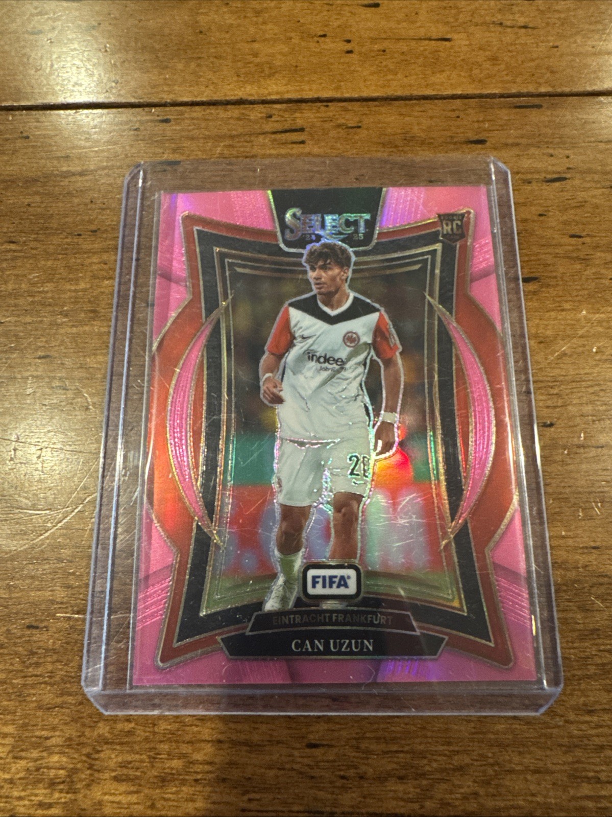 2024-25 Panini Select Fifa – Terrace Can Uzun #34 Pink Prizm RC 4/59