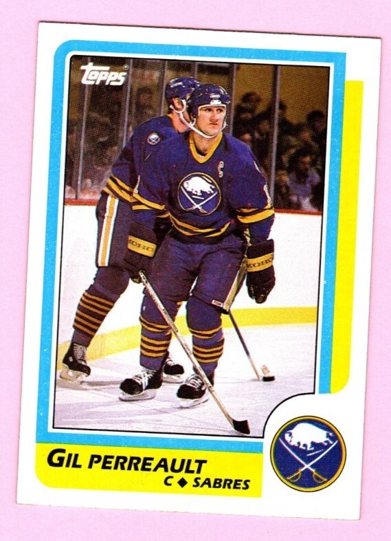 1986-87 Topps Gil Perreault #79 Buffalo Sabres