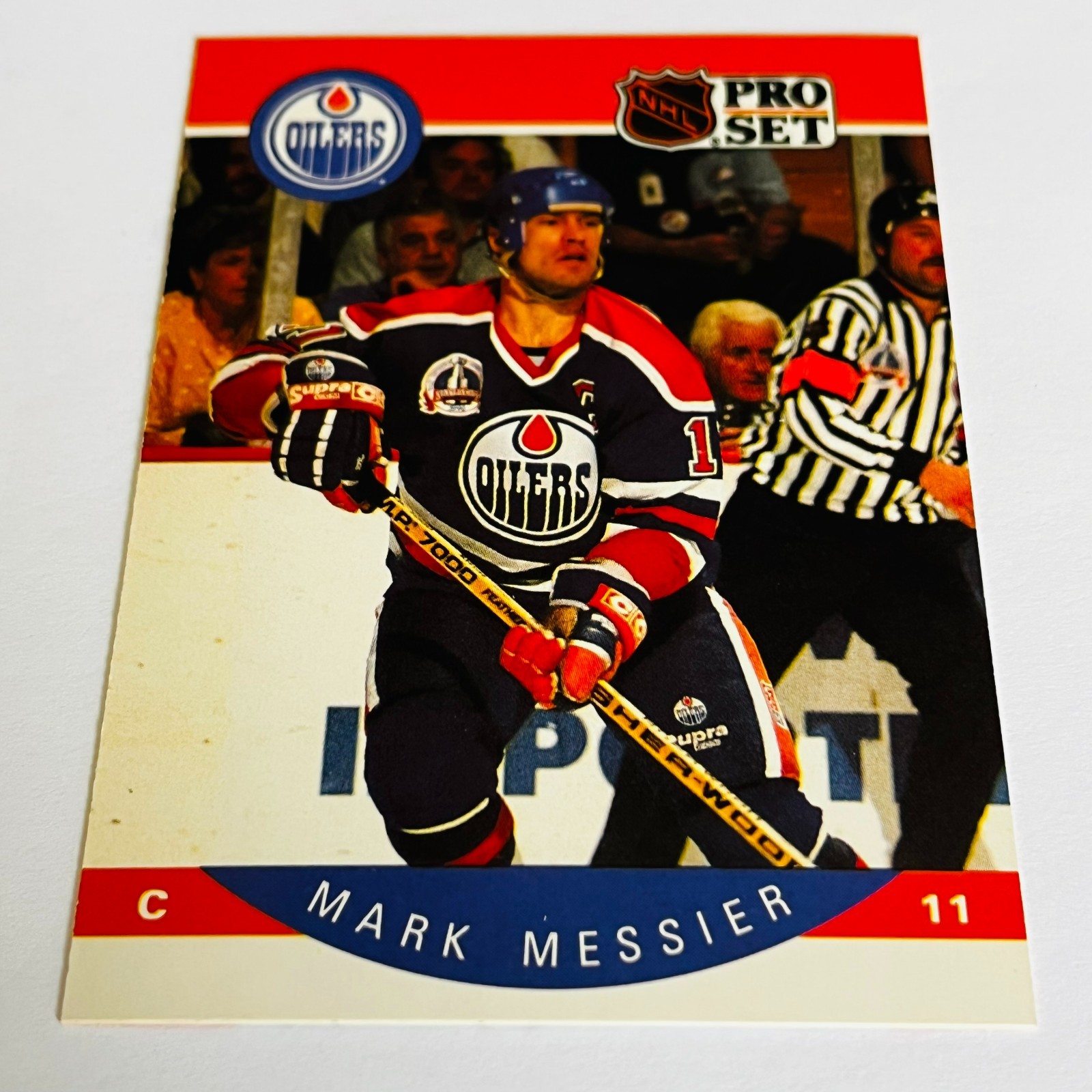 1990-91 NHL Pro Set #91 Mark Messier