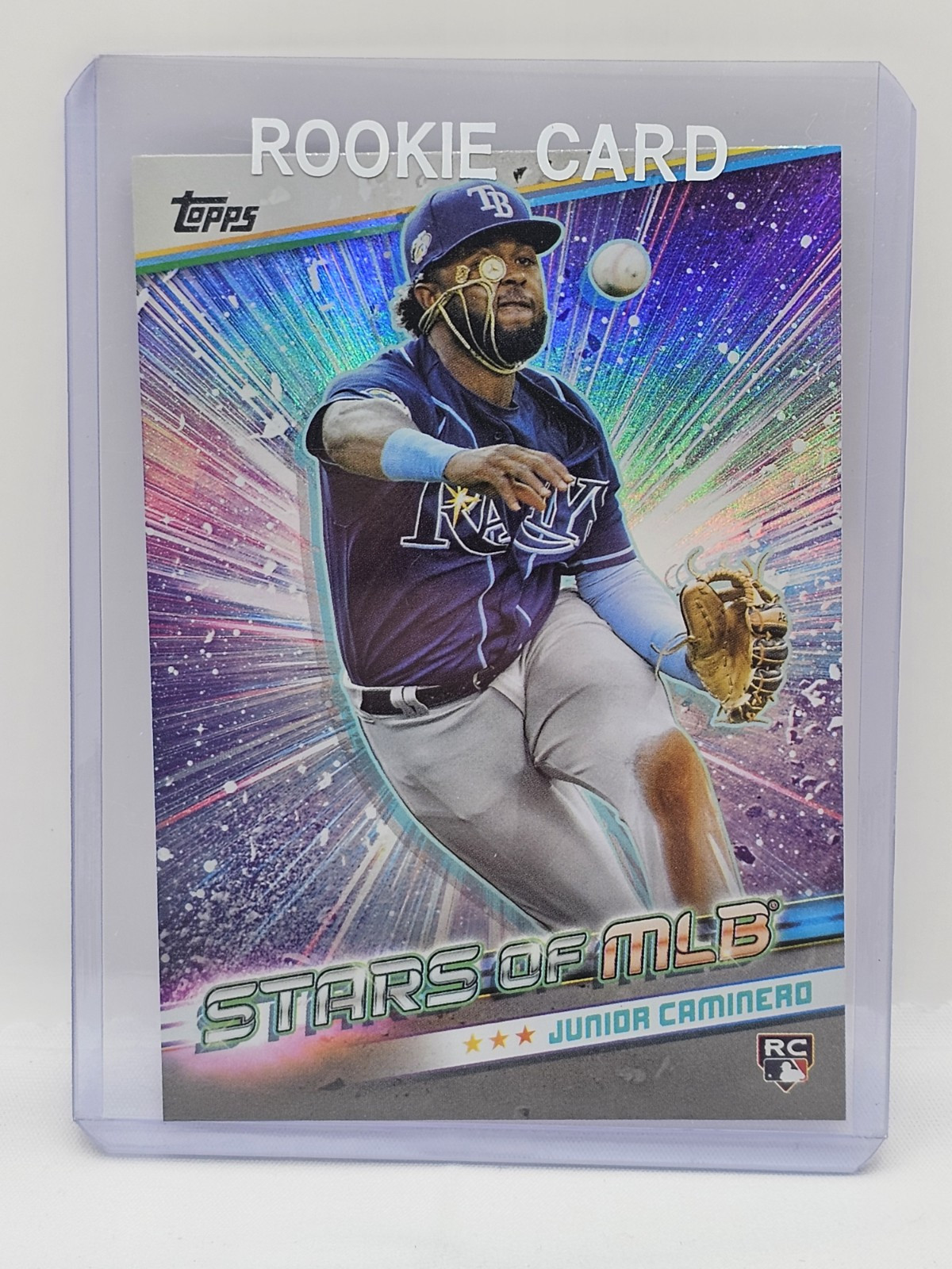 2024 Topps #SMLB-50 Junior Caminero Stars of MLB Tampa Bay Rays Baseball Card A2