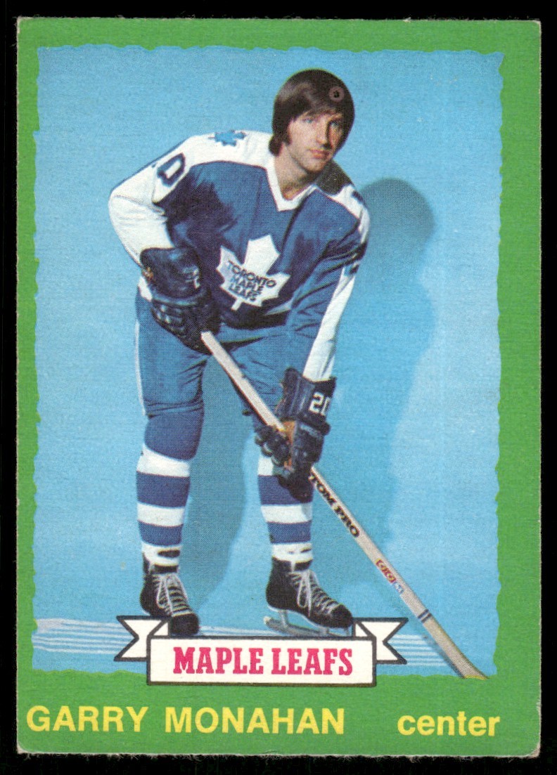 1973-74 O-Pee-Chee Vintage OPC Garry Monahan Toronto Maple Leafs #226
