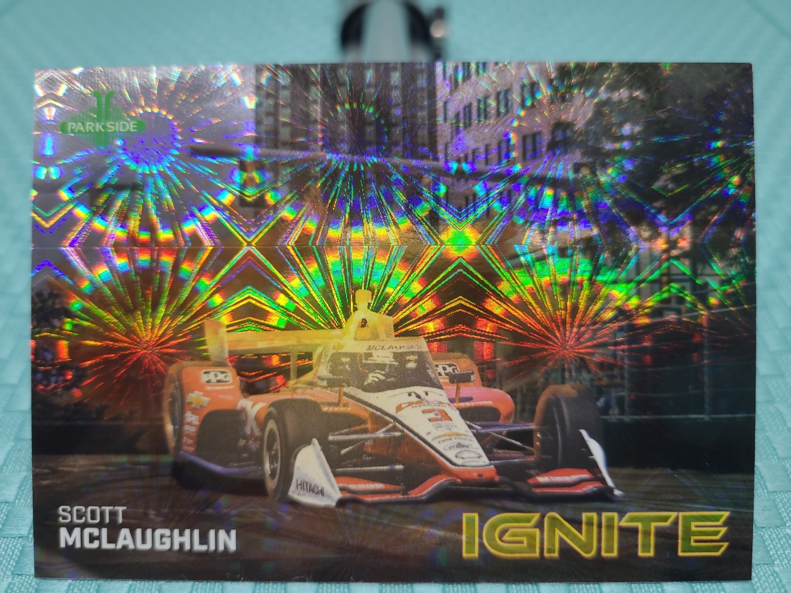 2026 Parkside Indycar Collection Ignite Fireworks Foil Scott McLaughlin 5