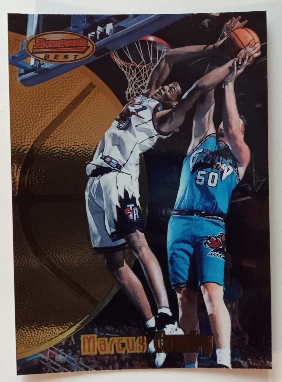 1997-98 Bowman’s Best Basketball #47 Marcus Camby