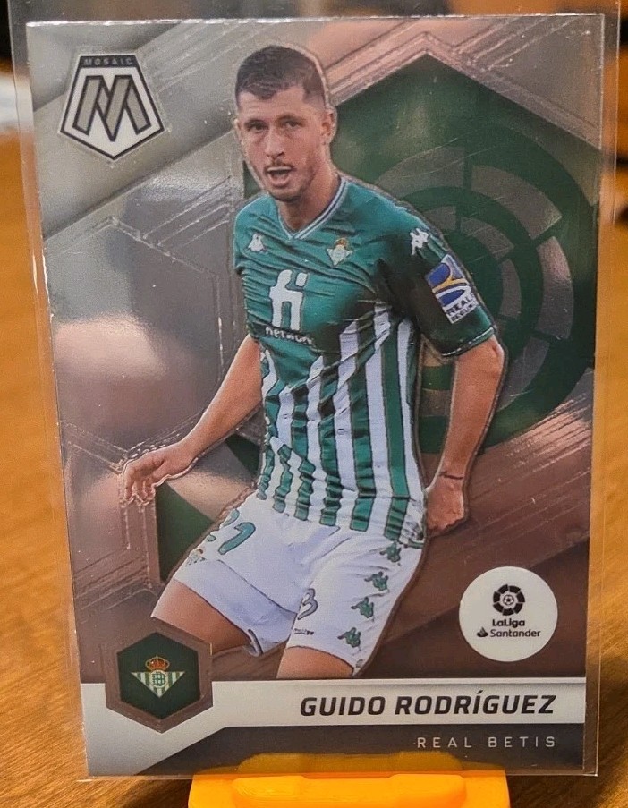 2021-22 Panini Mosaic La Liga Guido Rodriguez Silver #73 Card