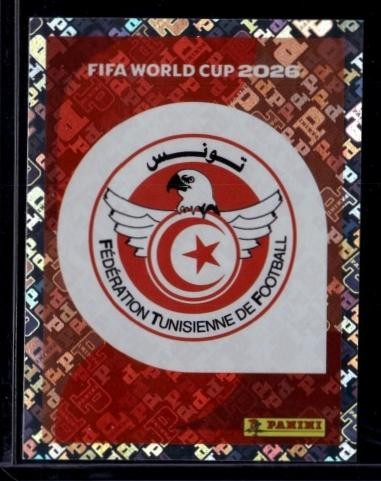 2026 Panini World Cup Sticker Collection Emblem #TUN-1 Tunisia