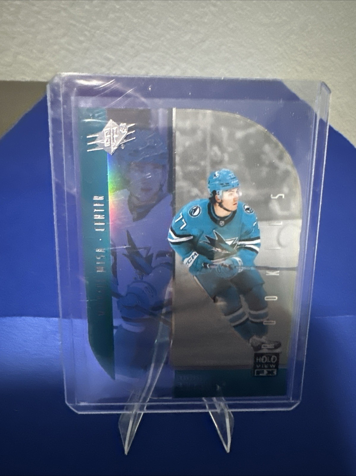 MICHAEL MISA 2025-26 Upper Deck SPx Holoview FX Rookie Sharks HV-36