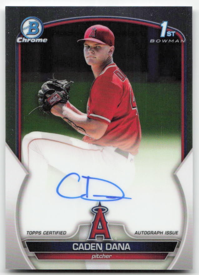 2023 Bowman #CPA-CD Caden Dana Chrome Prospect Autographs