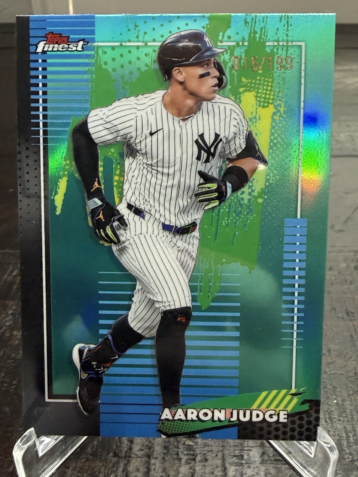 2026 Topps Finest Aaron Judge Yankees Common /199 #99
