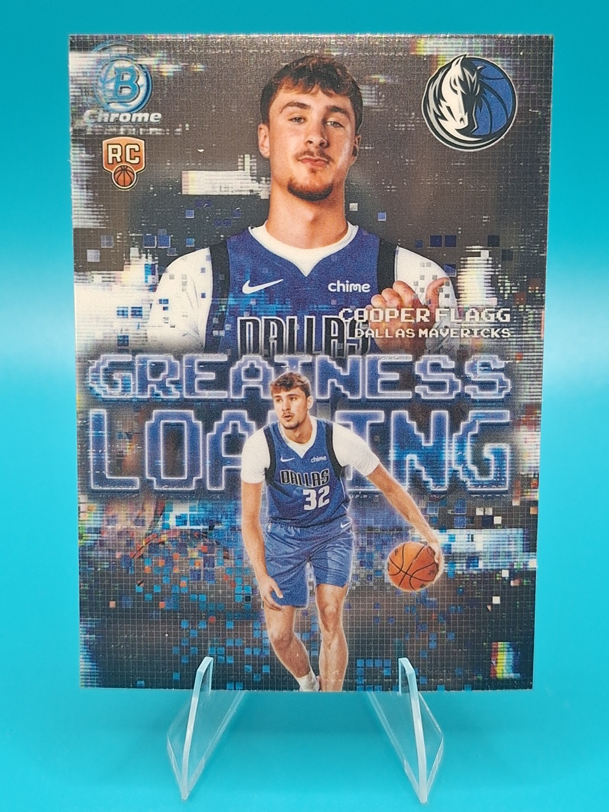 2025-26 Bowman – Greatness Loading Cooper Flagg #GL-1 (RC) Insert Duke Mavericks
