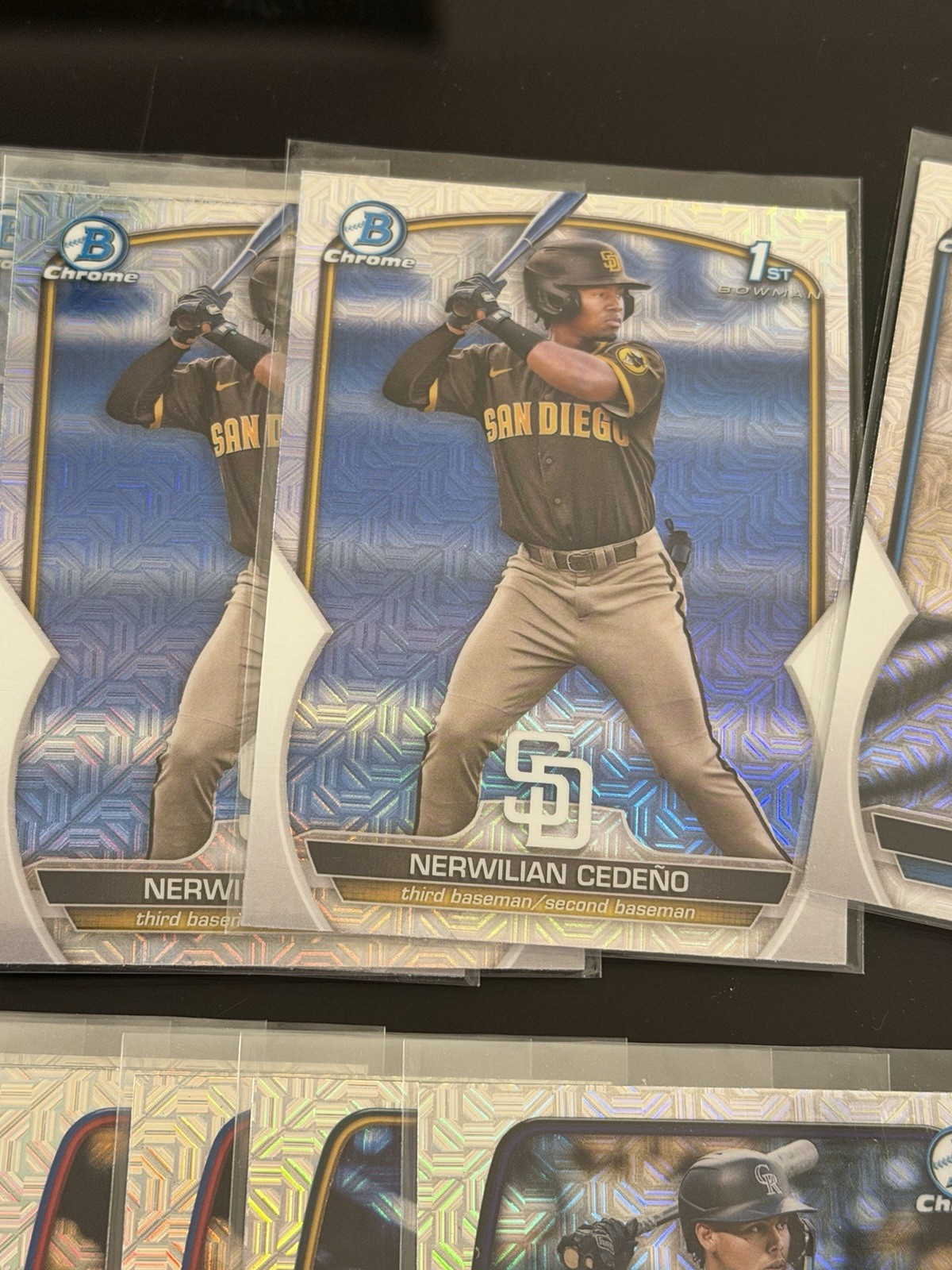 2023 Bowman Chrome MOJO Singles (1-100) & (BCP1-BCP150) + 2 Card Min Plz READ!