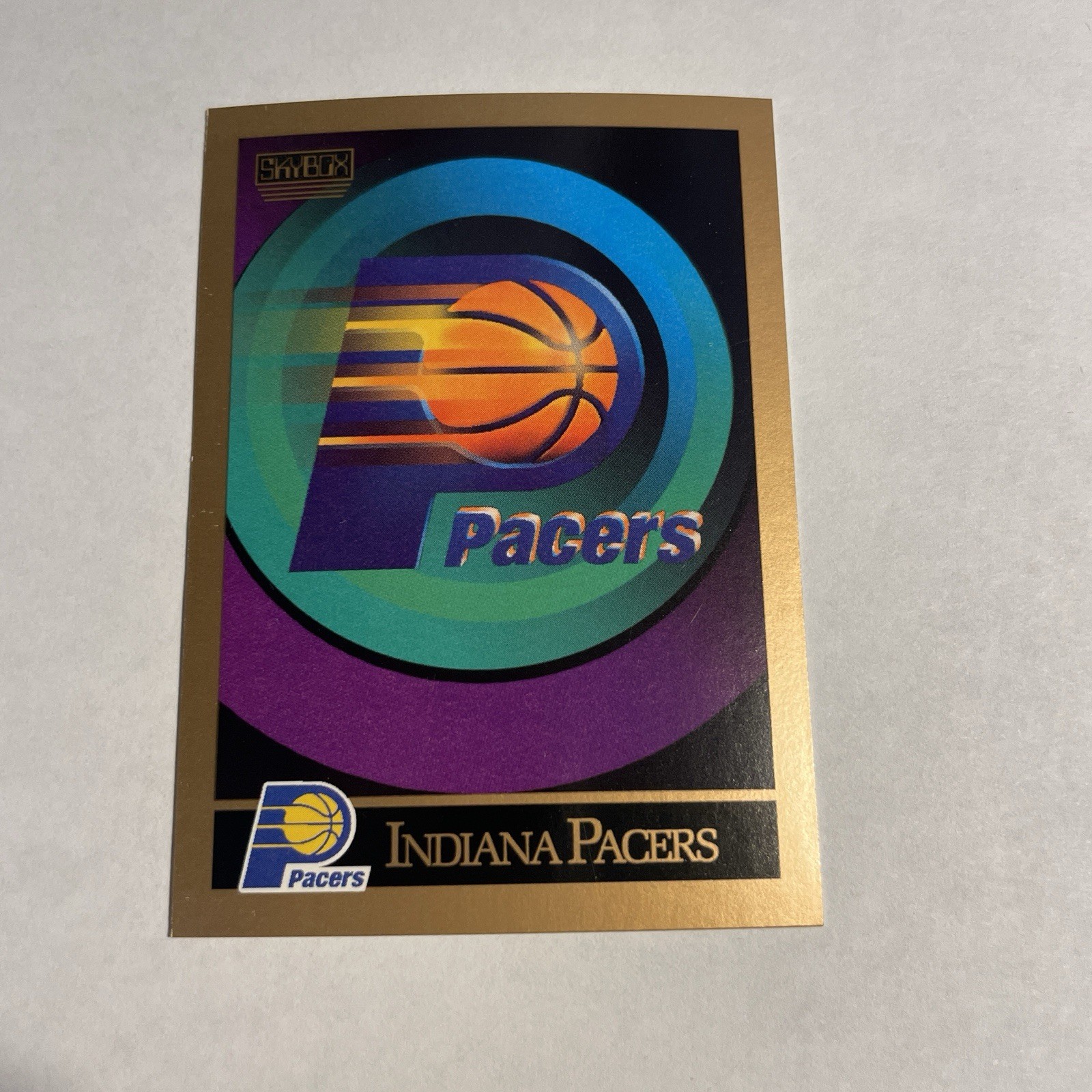 1990-91 SkyBox Indiana Pacers Indiana Pacers #338