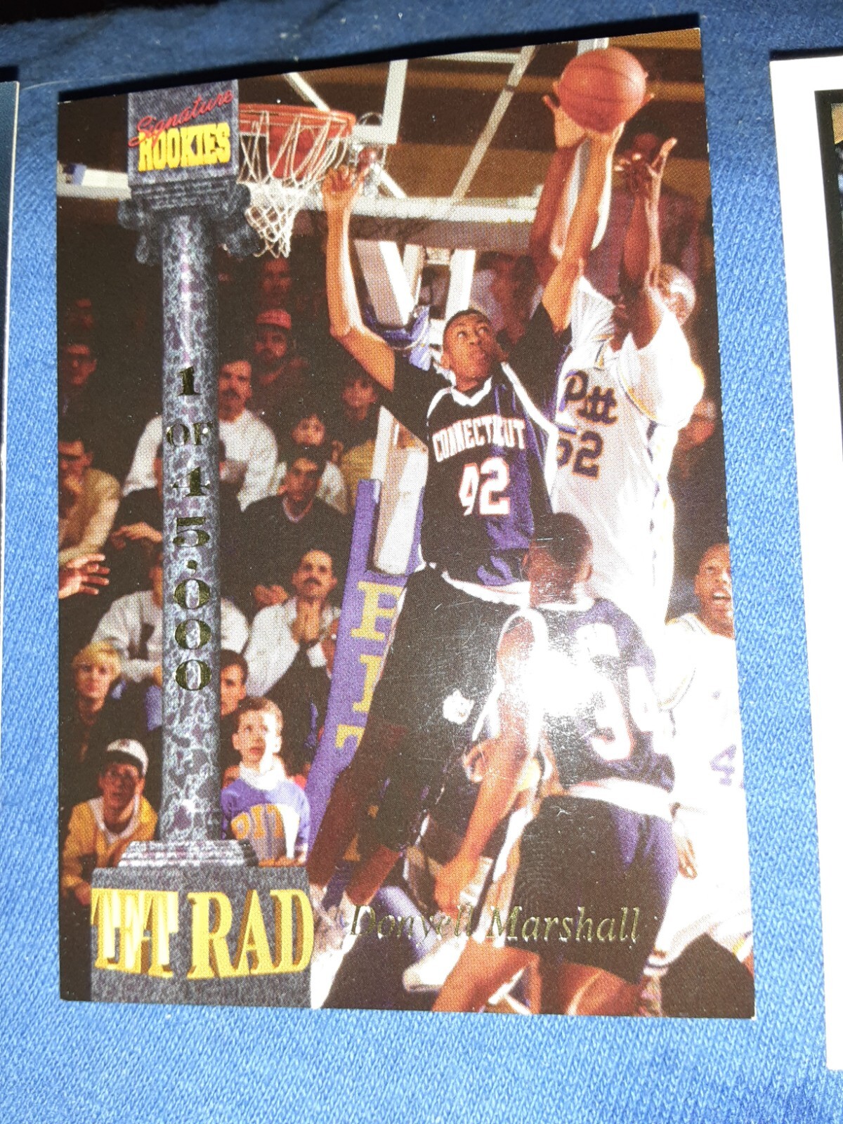 1994 Signature Rookies Tetrad Multi-Sport Card #60 Donyell Marshall 1 OF 45,000