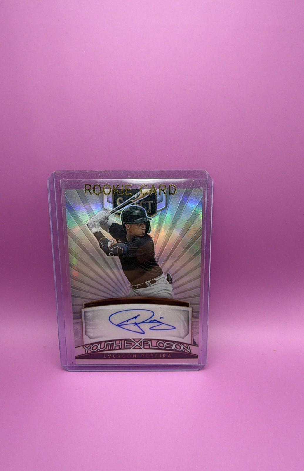 2023 Panini Select – Youth Explosion Signatures Everson Pereira #YES-EP…