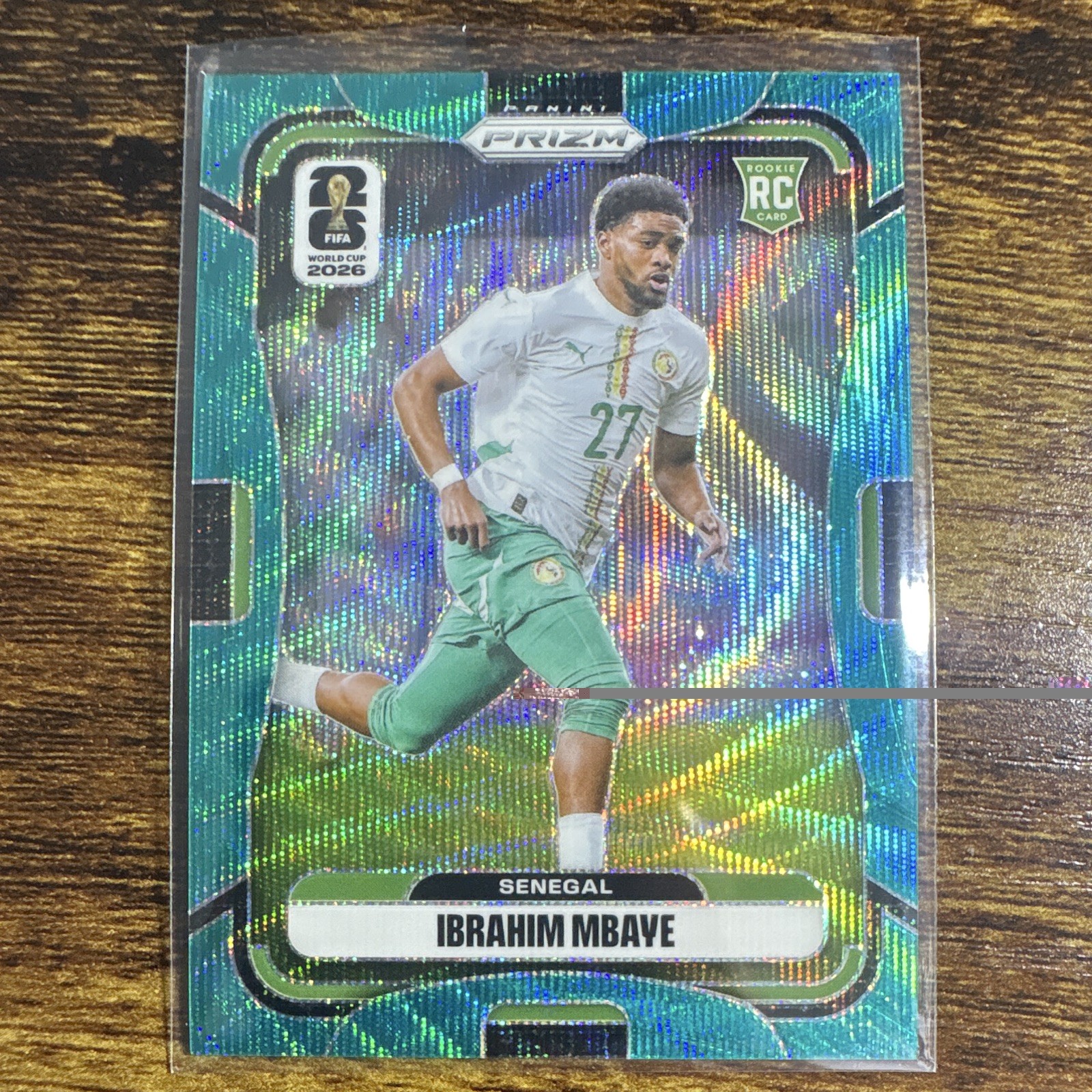 2026 Panini Prizm FIFA World Cup Ibrahim Mbaye RC Serial #/99 #405 Senegal