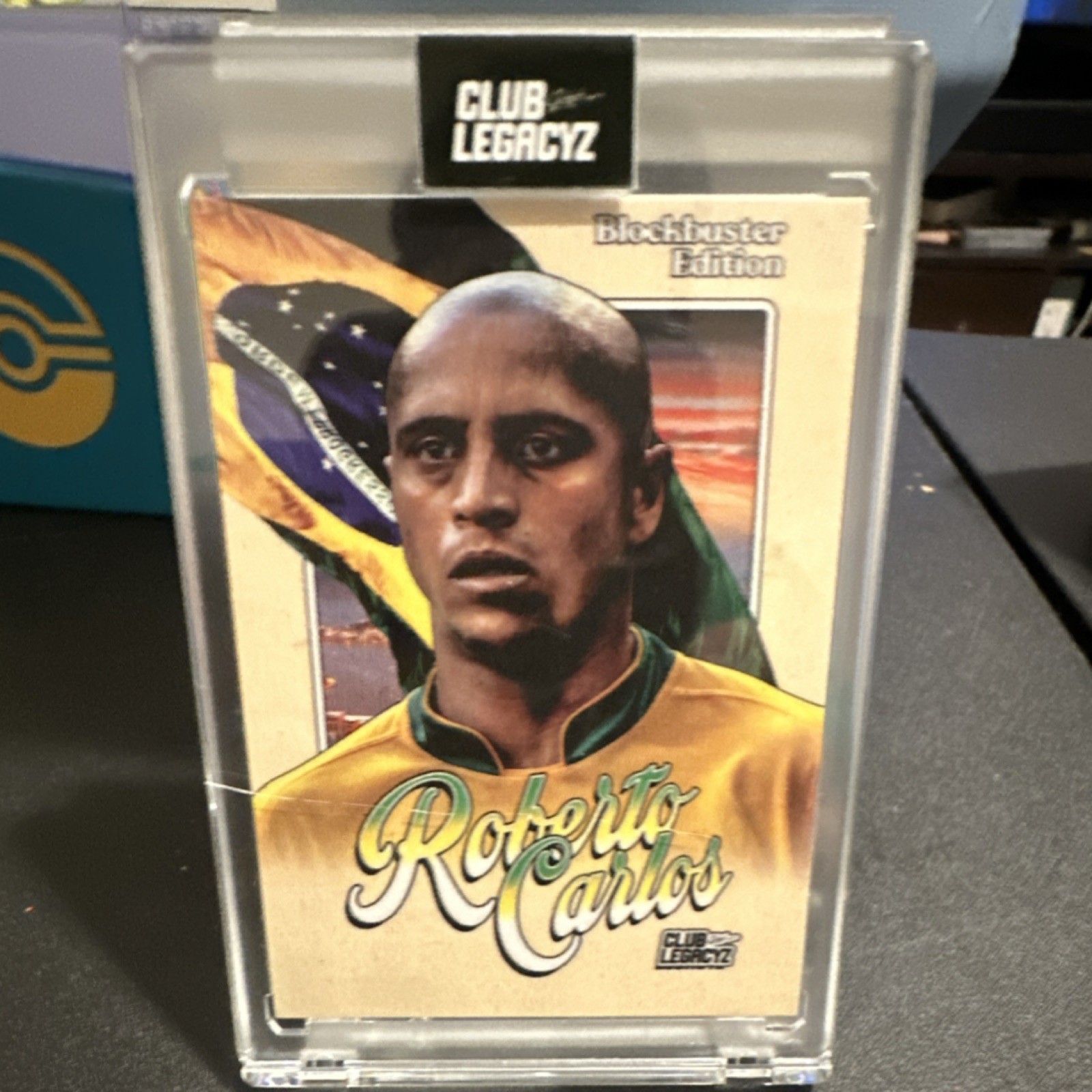 Club Legacyz Roberto Carlos Limited Edition Serial Blockbuster Brazil 010/200